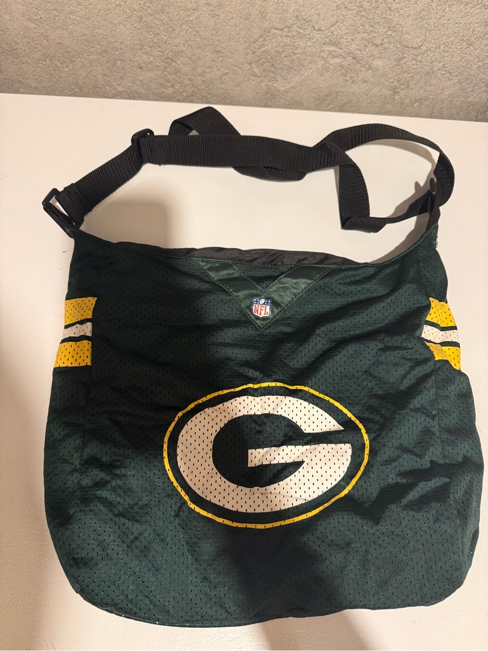 Green Bay Packers Jersey Bag.